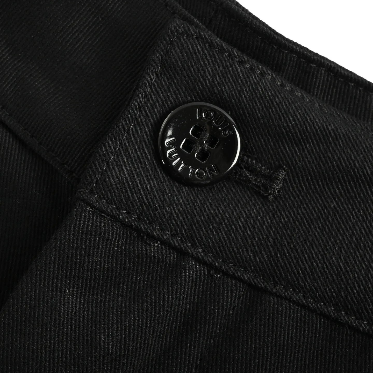 Louis Vuitton/Louis Vuitton 24ss pocket flocked patchwork shorts